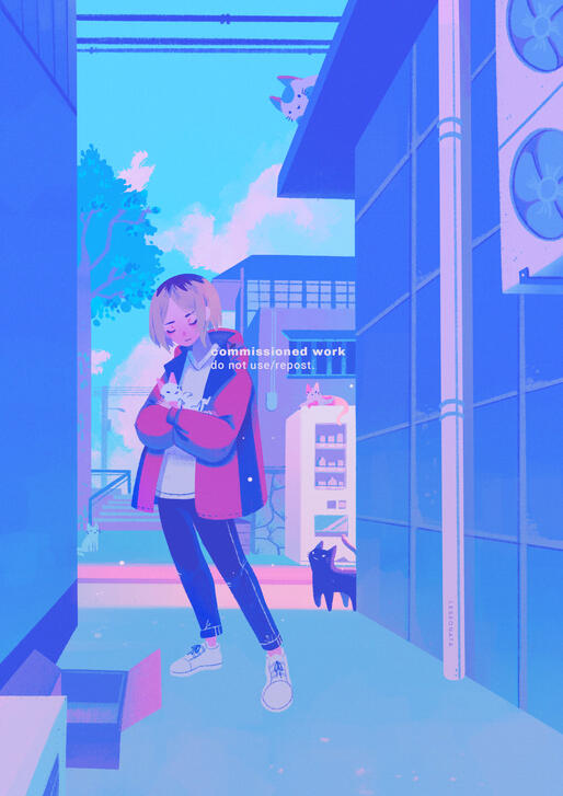 Weekend Walks with Kozume Kenma